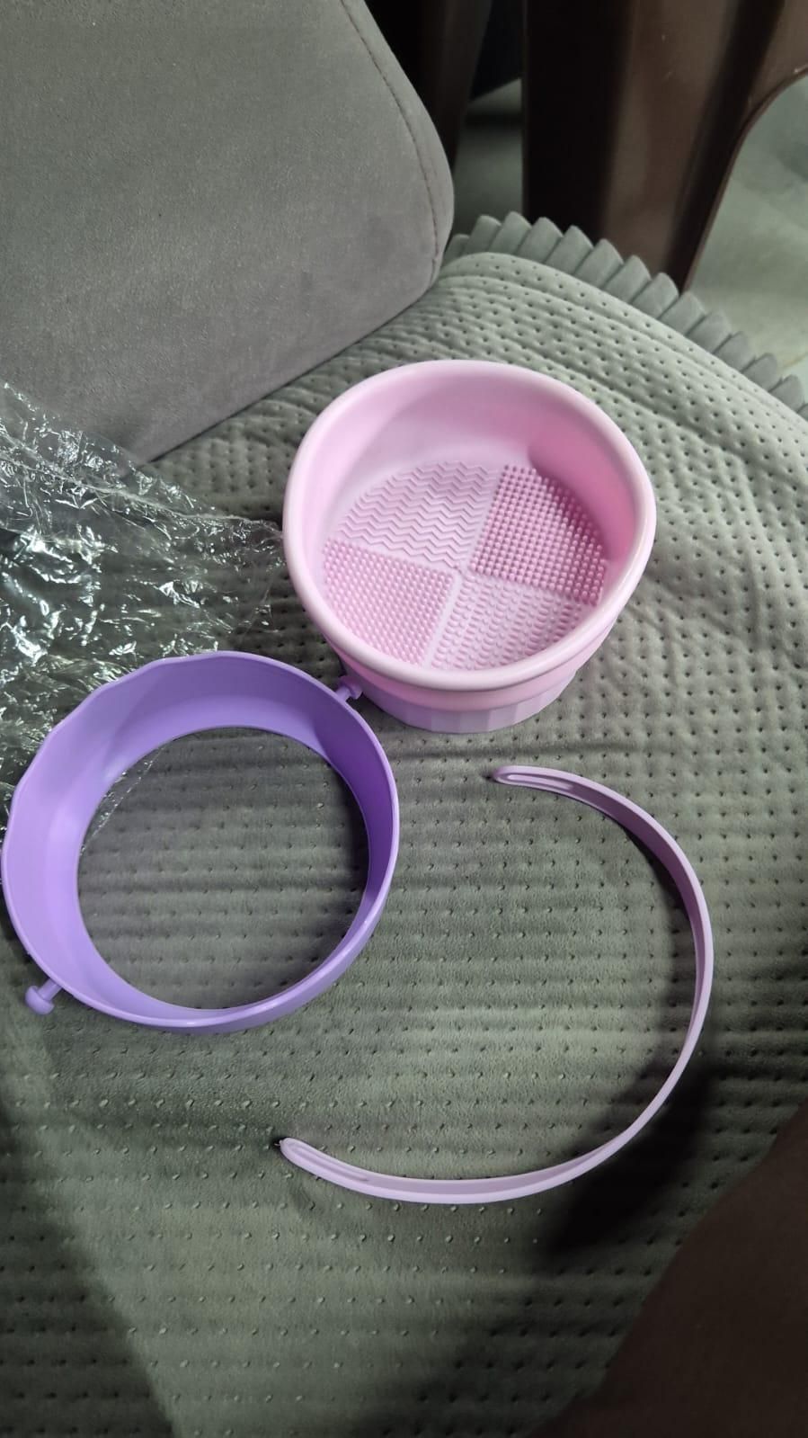 3 in 1 Makeup Brush Cleaner Bowl